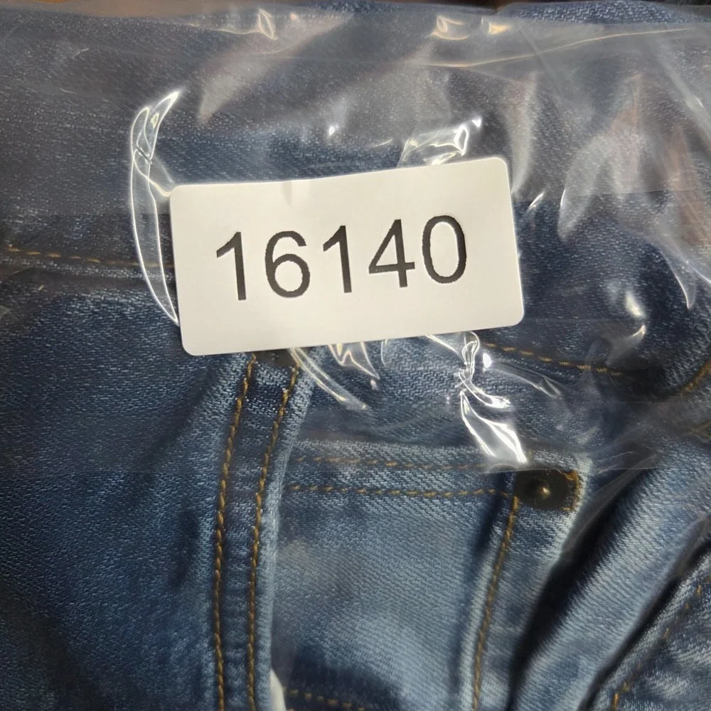 Banana Republic Athletic Jeans Mens 33x32 Blue Whisker Stretch Denim